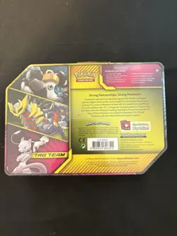 Pokemon Tag Team GX Power Partnership Tin Mew Mewtwo - Image 5