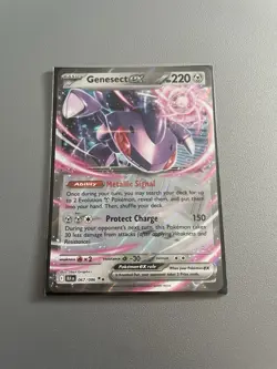 Pokemon TCG Genesect EX #67 New English Black Bolt, Mint Condition - Image 1