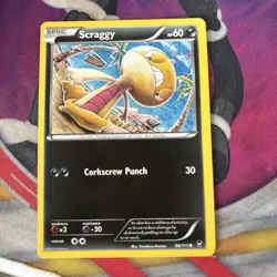 Scraggy - 66/111 - Pokemon Furious Fists LP - Image 1