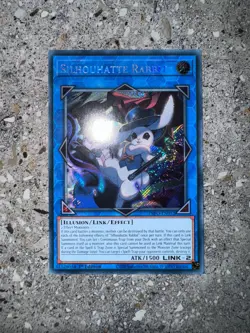 Yugioh TCG Silhouhatte Rabbit INFO-EN052 Secret Rare 1st Edition NM-M - Image 3