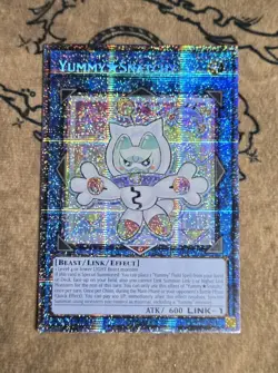 Yugioh Yummy Snatchy JUSH-EN022 1st Edition Starlight Rare NM - Image 1