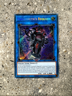 Yugioh TCG Fiendsmith's Requiem INFO-EN046 Secret Rare 1st Edition NM-M - Image 1