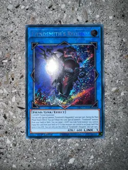 Yugioh TCG Fiendsmith's Requiem INFO-EN046 Secret Rare 1st Edition NM-M - Image 3