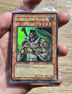GSE-EN001 - Elemental Hero Wildheart - *SEALED* Limited Edition NM Yugioh Card - Image 1