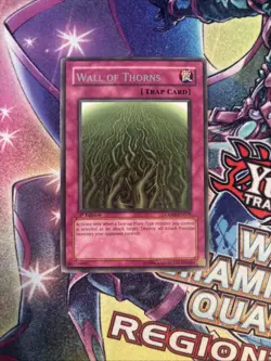 (YBL) YU-GI-OH! Wall of Thorns. CRMS-EN079. 1st Edition Rare Trap Card Yugioh LP - Image 1