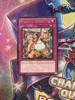 (YBL) Tyrant's Throes PHSW-EN076 Rare Unlimited Edition Yugioh LP - Image 1