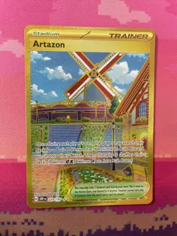 Pokemon Card Artazon 229/197 Secret Rare Obsidian Flames Near Mint - Image 1