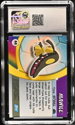 CGC 8 Mawile #44 Pokemon Topps Advanced Challenge 2004 Pokemon Card - Image 2