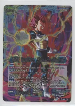 2017 Dragon Ball Super Card Game Promos Vegeta // SSG Crimson Warrior 0p70 - Image 2