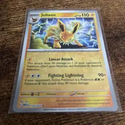 Jolteon Reverse Holo NM 135/165 Scarlet & Violet 151 Pokemon Card - Image 1