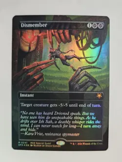 Dismember FOIL Special Guests NM Instant Mythic Rare Mtg - Image 1