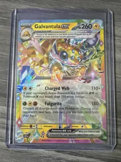 Galvantula ex 051/142 Stellar Crown Ultra Rare Holo Pokemon Card NM - Image 1