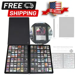 Card Binder Large 36-Pocket Holds 2304 Trading Cards Side Loading WaterResistant - Image 1