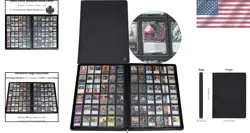 Card Binder Large 36-Pocket Holds 2304 Trading Cards Side Loading WaterResistant - Image 2