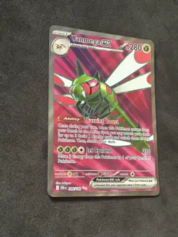 Yanmega EX 206/182- Full Art Rare Destined Rivals English Pokemon TCG Card - M - Image 3
