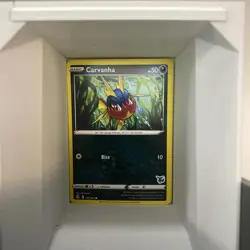 Carvanha 162/264 Common Fusion Strike Pokemon Card - NM Near Mint - Image 1