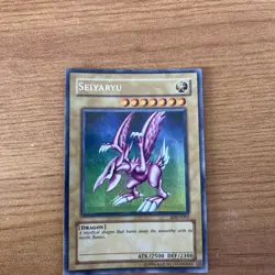 SDD-E001 Seiyaryu Secret Rare Unlimited Edition NM Yugioh Card - Image 1