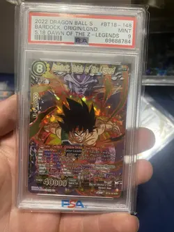 2022 Dragon Ball S Bardock Origin/LGND PSA Mint 9 Trading Card - Image 1