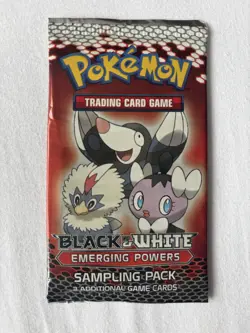 POKEMON BLACK & WHITE EMERGING POWERS 3 CARD SAMPLING PACK SEALED - Image 1