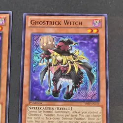 Yugioh TCG - 3x Ghostrick Card Lot - PRIO-EN022 - LP/NM - 1st Collection - 2015 - Image 5