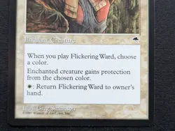 Flickering Ward - Tempest - NM - MTG - Magic the Gathering - Enchant - Image 2