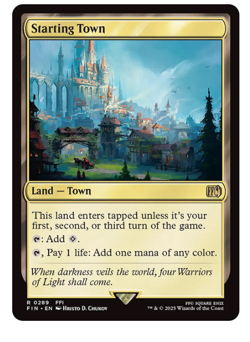 Starting Town Final Fantasy MTG - Image 1
