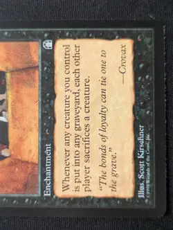 Grave Pact - Stronghold - NM - MTG - Magic the Gathering - Black - Enchant - Image 2