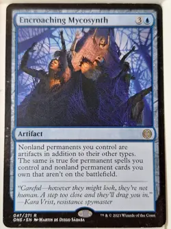 Encroaching Mycosynth -Phyrexia: All Will Be One - Magic the Gathering MTG Nice! - Image 1