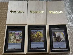 Stainless Token Complete Set Sephiroth Clue Tresure Final Fantasy MTG official - Image 1