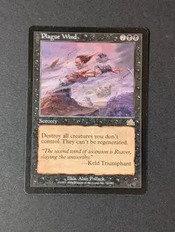 MTG - 1x Plague Wind - Prophecy - NM - Vintage - Black - Magic The Gathering 74 - Image 4