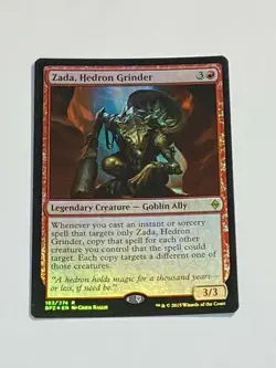 MTG - Zada, Hedron Grinder - Battle for Zendikar - NM - Foil - Rare - Magic 2020 - Image 2