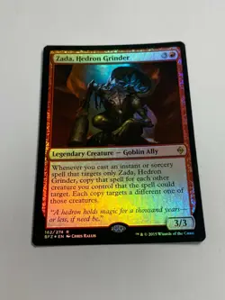 MTG - Zada, Hedron Grinder - Battle for Zendikar - NM - Foil - Rare - Magic 2020 - Image 3