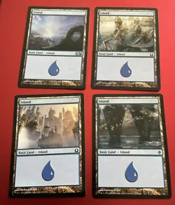 Huge Lot Of MTG Land Cards Swamp Plains Forest Mountain Island 375+ Cards - Image 3