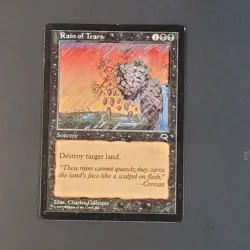 MTG - 2x Rain of Tears - Tempest - NM/LP - Vintage - Magic The Gathering - 1997 - Image 2