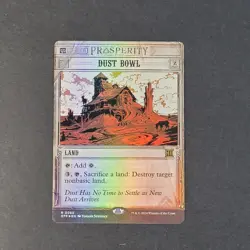 MTG - 1x Dust Bowl - Outlaws of Thunder Junction - NM - Foil - Breaking News CCG - Image 2