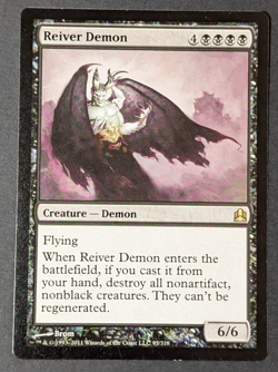 MTG - 1x Reiver Demon - Commander 2011 - NM/LP - Magic The Gathering - #95 - Image 1