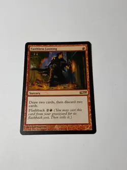 MTG - 1x Faithless Looting - IDW Promo - NM - Rare - Red - Magic The Gathering - Image 3