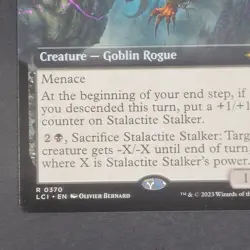 MTG - ​1x Stalactite Stalker - Lost Caverns of Ixalan - NM - Rare - Extended Art - Image 3
