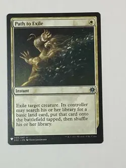 MTG - 1x Path to Exile - Mystery Booster - NM - White - Magic The Gathering 2020 - Image 2