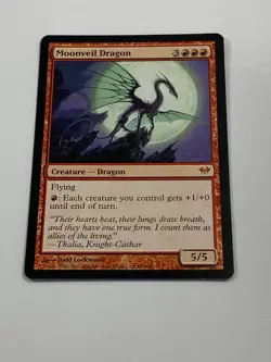 MTG - 1x Moonveil Dragon - Dark Ascension - NM - Red - Mythic - Magic #99 - Image 3
