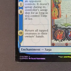 MTG - Time of Ice - Dominaria - NM/LP - Foil - Blue - Magic The Gathering - CCG - Image 3