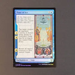 MTG - Time of Ice - Dominaria - NM/LP - Foil - Blue - Magic The Gathering - CCG - Image 2