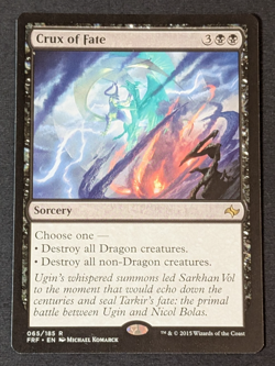 MTG - 1x Crux of Fate - Fate Reforged - NM/LP - Rare - Magic The Gathering, 2015 - Image 1