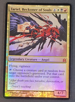 MTG - Tariel Reckoner of Souls - Oversize Foil - Commander 2011 - NM/LP - Magic - Image 1