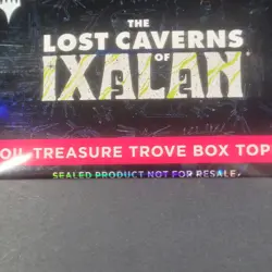 MTG - Foil Treasure Trove Box Topper - Lost Caverns of Ixalan - New Sealed Pack - Image 2
