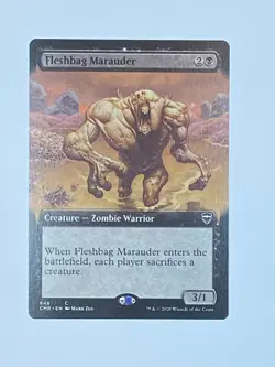 MTG - 1x Fleshbag Marauder - Commander Legends - NM - Extended Art - Magic 2020 - Image 3