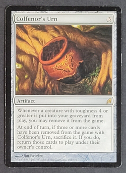 MTG - 1x Colfenor's Urn - Lorwyn - LP/MP - Rare - Artifact, Magic The Gathering - Image 1