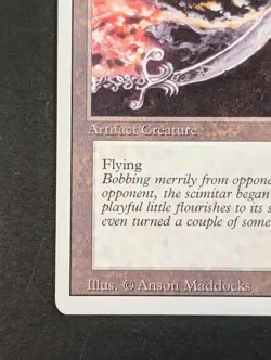 MTG - 1x Dancing Scimitar - Revised (3rd) Edition - NM/LP - Vintage - Magic SGC - Image 3