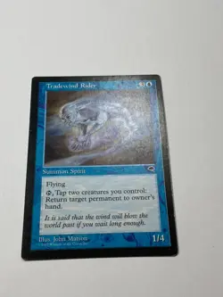 MTG - Tradewind Rider - Tempest - Light Play LP - Vintage - Magic The Gathering - Image 3