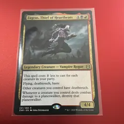 MTG - NM - Zagras, Thief of Heartbeats - Zendikar Rising 241 - Image 1